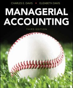 Managerial Accounting 3rd 3 Edition - Original PDF